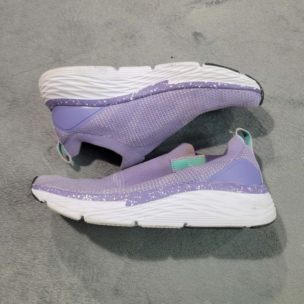 Avia Slip On Sneakers Womens Size 6 Purple Mesh WMAV22AC00 Speckled Sole Walking